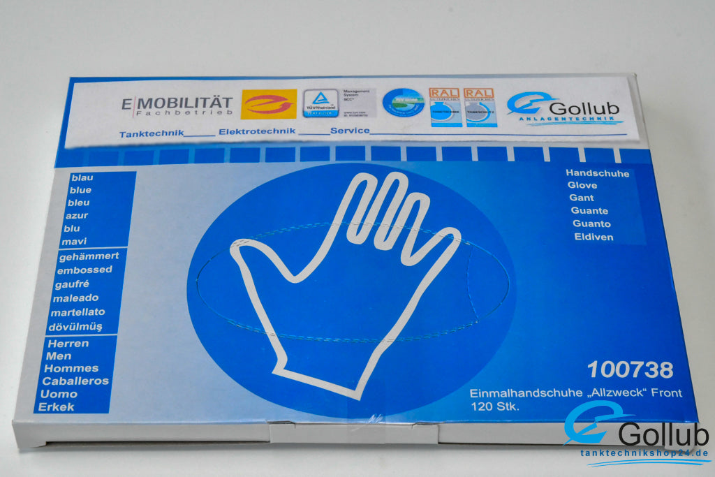 Einmalhandschuhe Allzweck blau