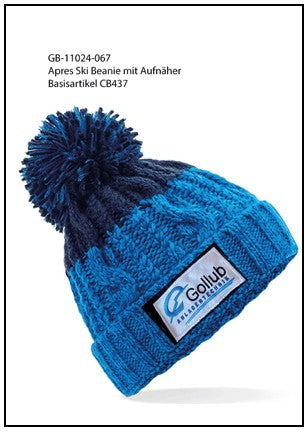 Gollub Mütze Beanie in blau navy