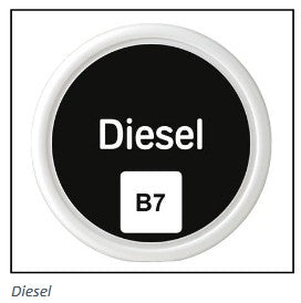 Elaflex ZVA Produktplakette für PKW-Diesel B7